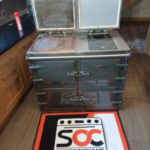 Full Everhot and AGA strip-down cleaning in Atherstone and Grendon. Parts tank dipped, grooves and corners deep cleaned with care and precision.